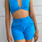 Ensemble short bleu